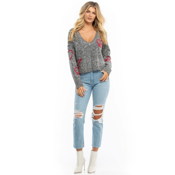 ✨HOST PICK ✨ WILDFOX COUTURE  Crush Millie Sweater in Clean Black-S - Picture 3 of 12